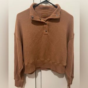 2 for $25 Brown American Eagle Collared Sweater
Size XS